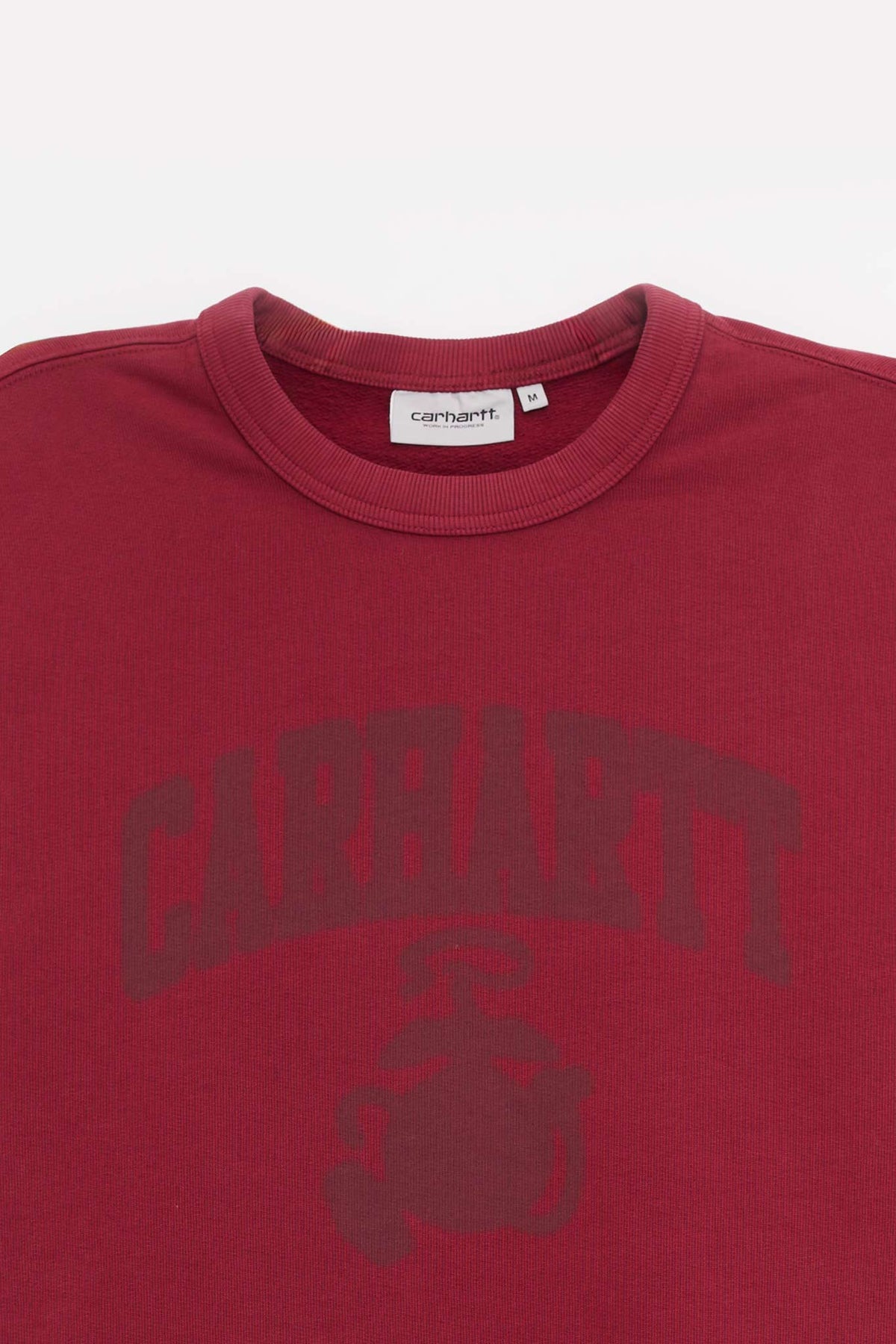 CARHARTT WIP MARSALA FADED PONG SWEATSHIRT
