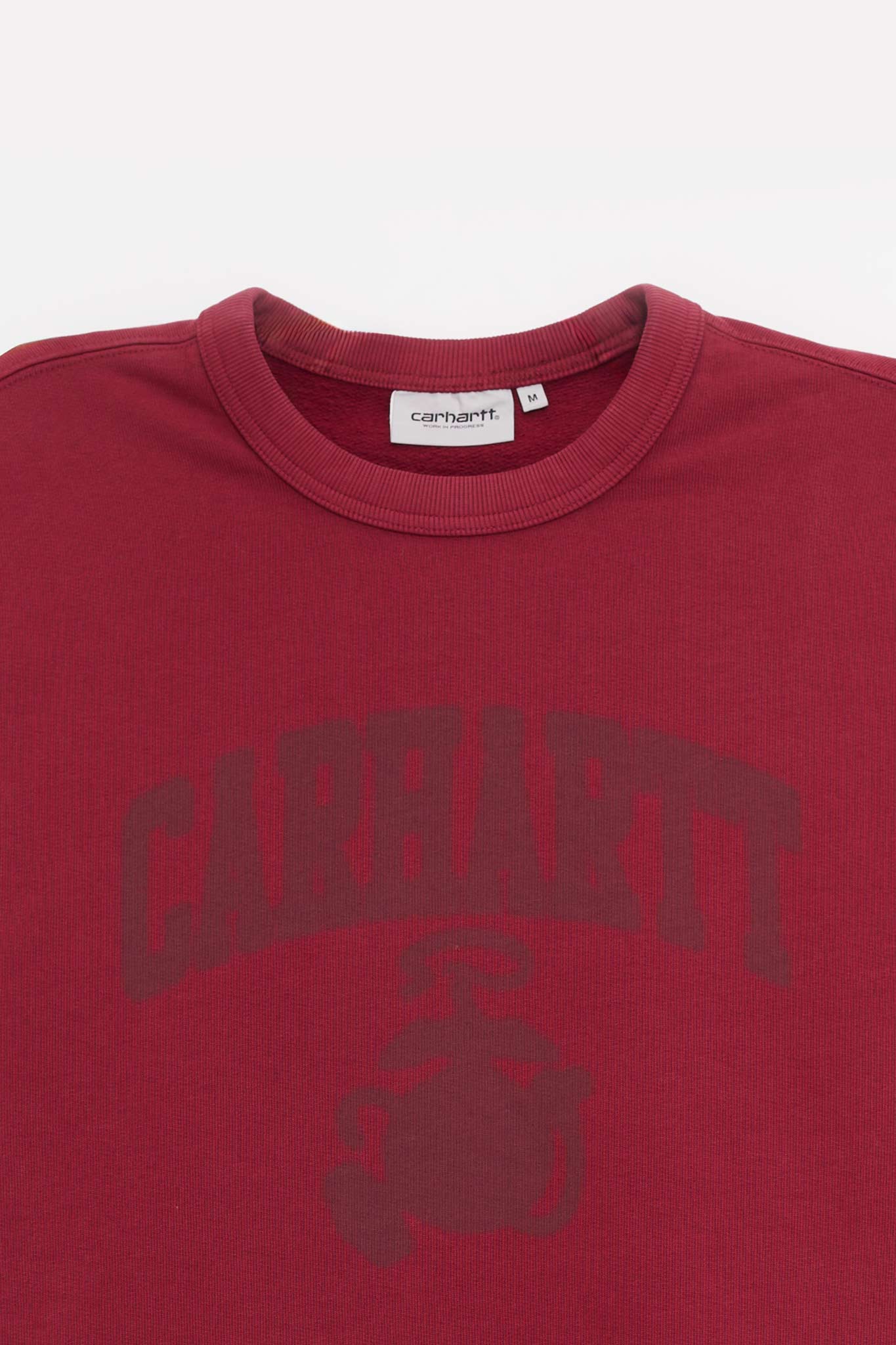 CARHARTT WIP MARSALA FADED PONG SWEATSHIRT