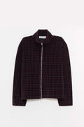 OUR LEGACY MERLOT HOUNDINI SHRUNKEN FULLZIP JACKET