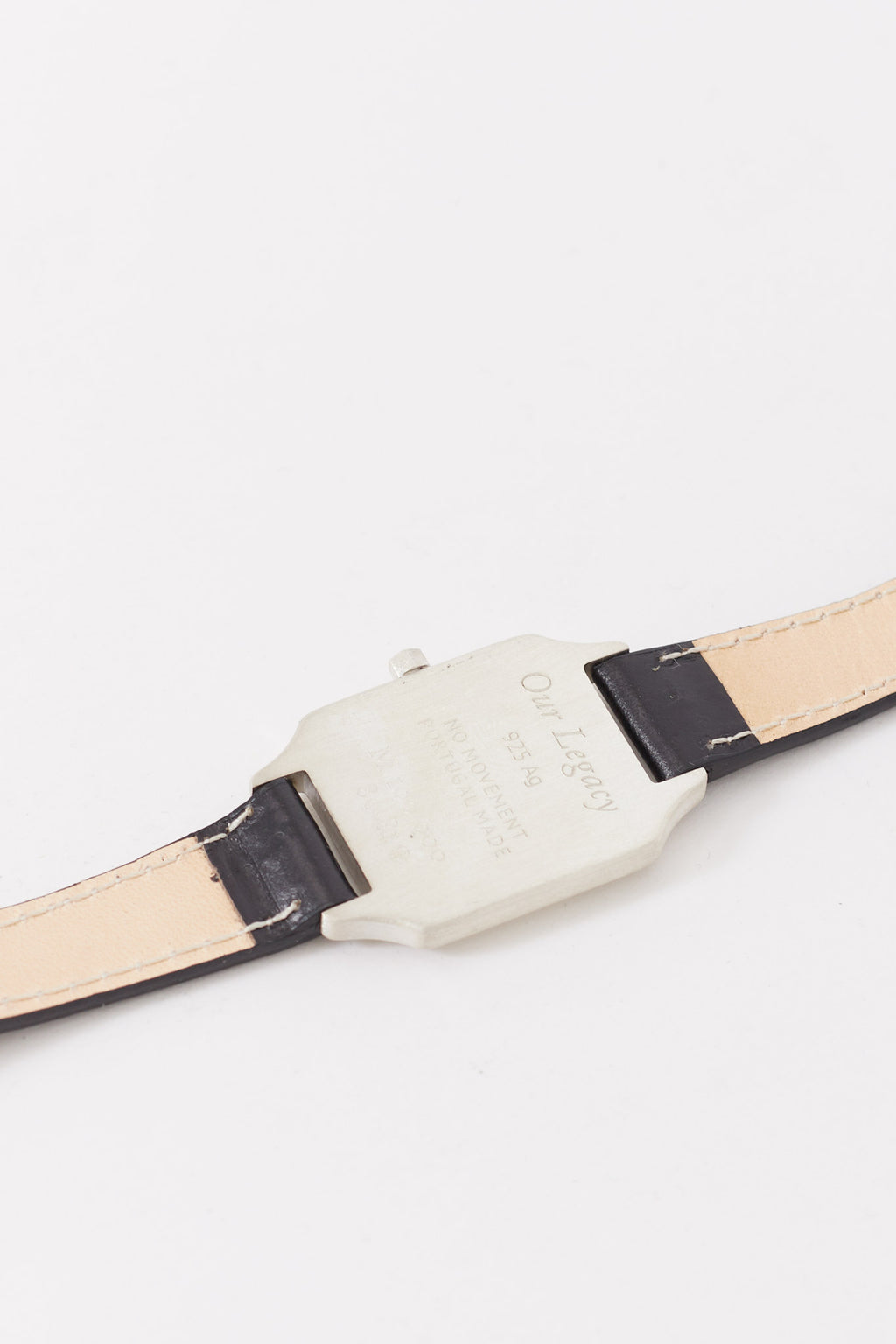 OUR LEGACY STERLING SILVER NO TIME WATCH