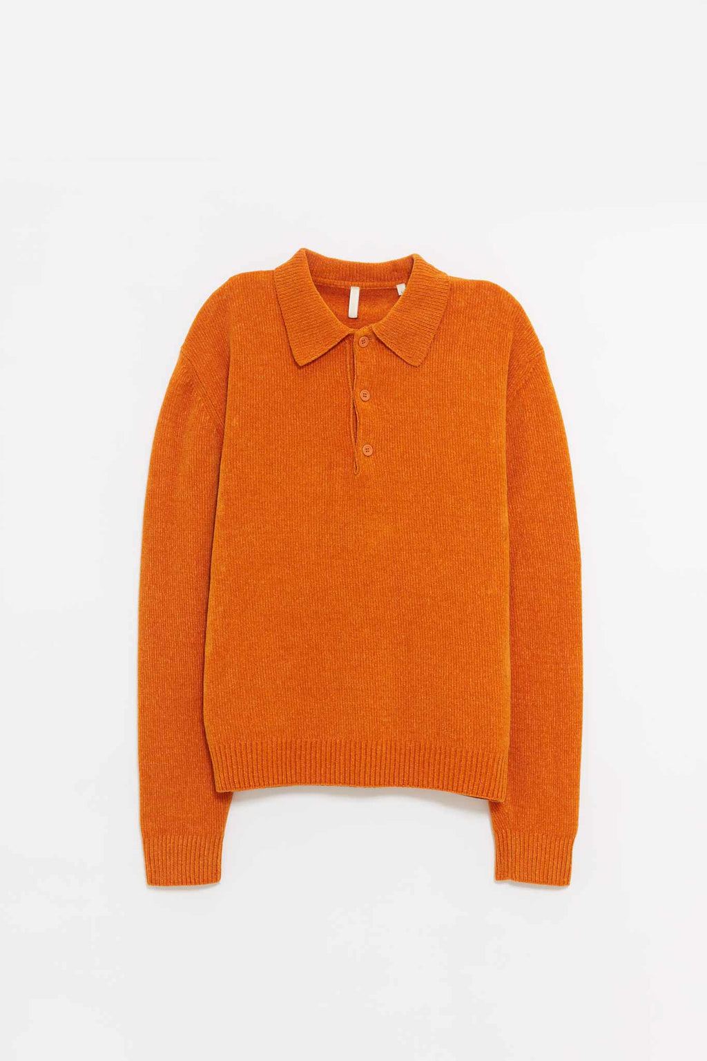SUNFLOWER ORANGE CHENILE POLO