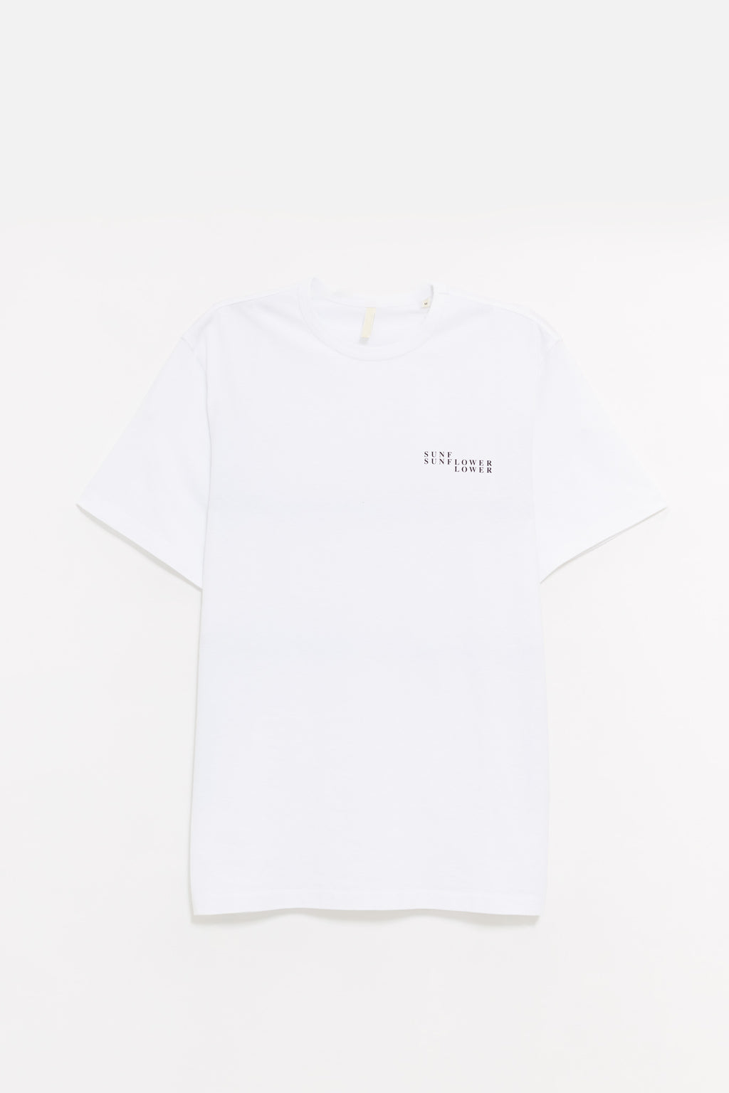 SUNFLOWER WHITE LOGO T SHIRT