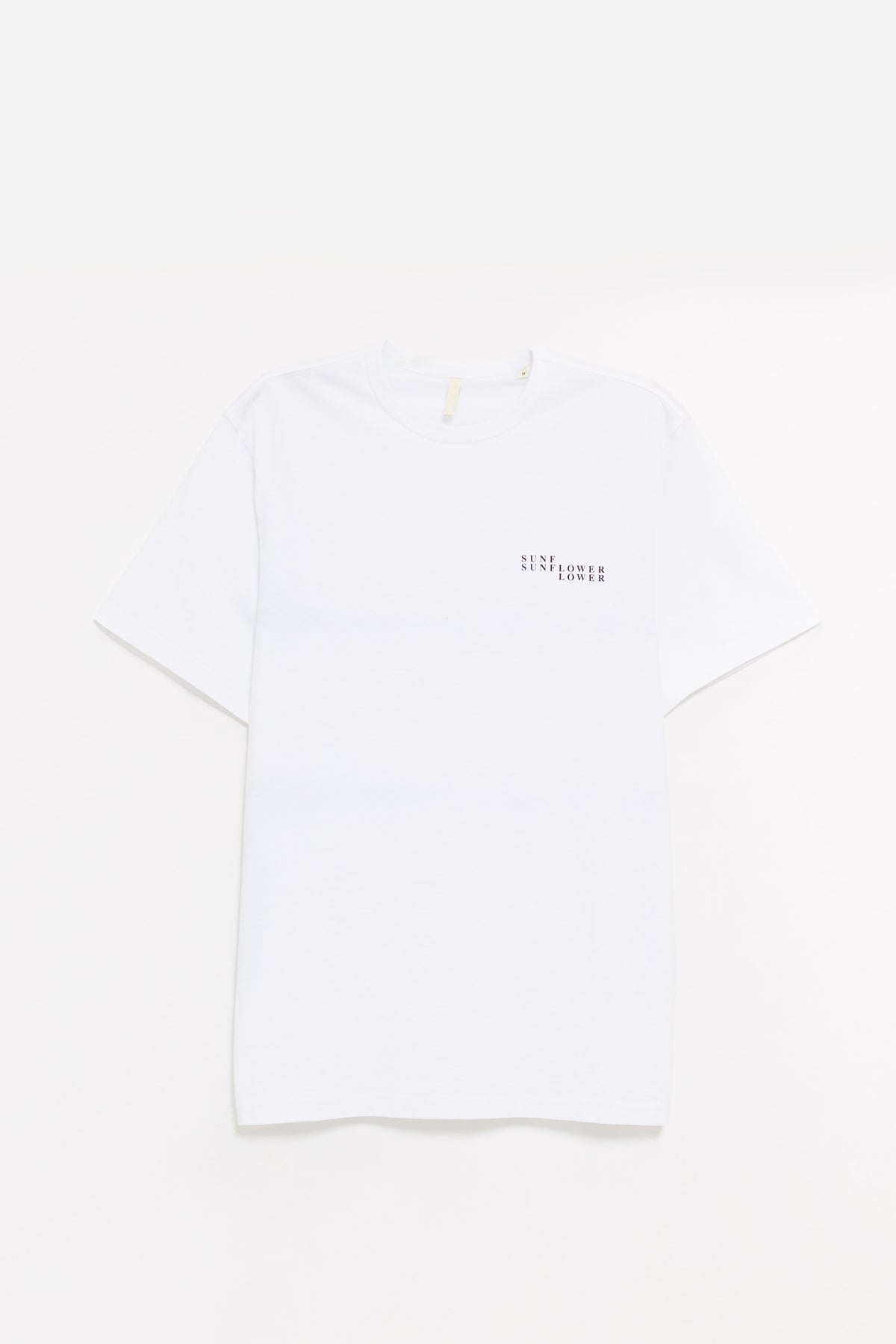SUNFLOWER WHITE LOGO T SHIRT