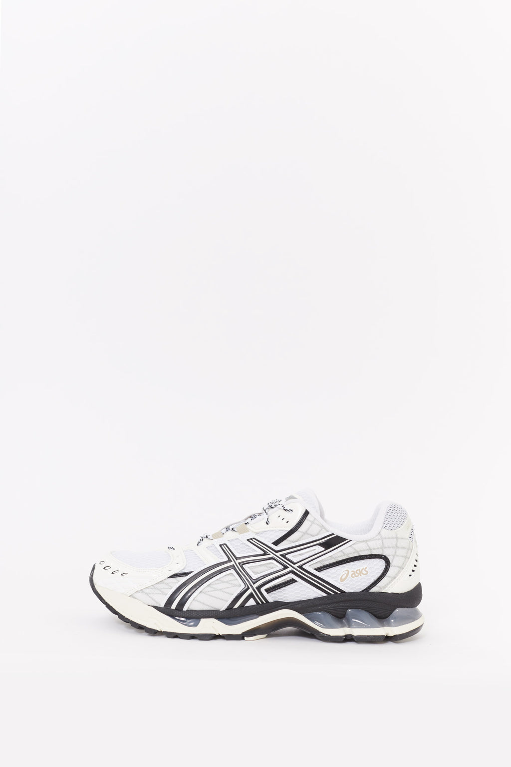 ASICS WHITE IVORY GEL NIMBUS 101 SNEAKERS