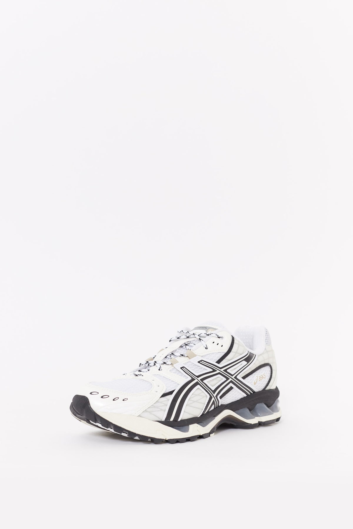 ASICS WHITE IVORY GEL NIMBUS 101 SNEAKERS