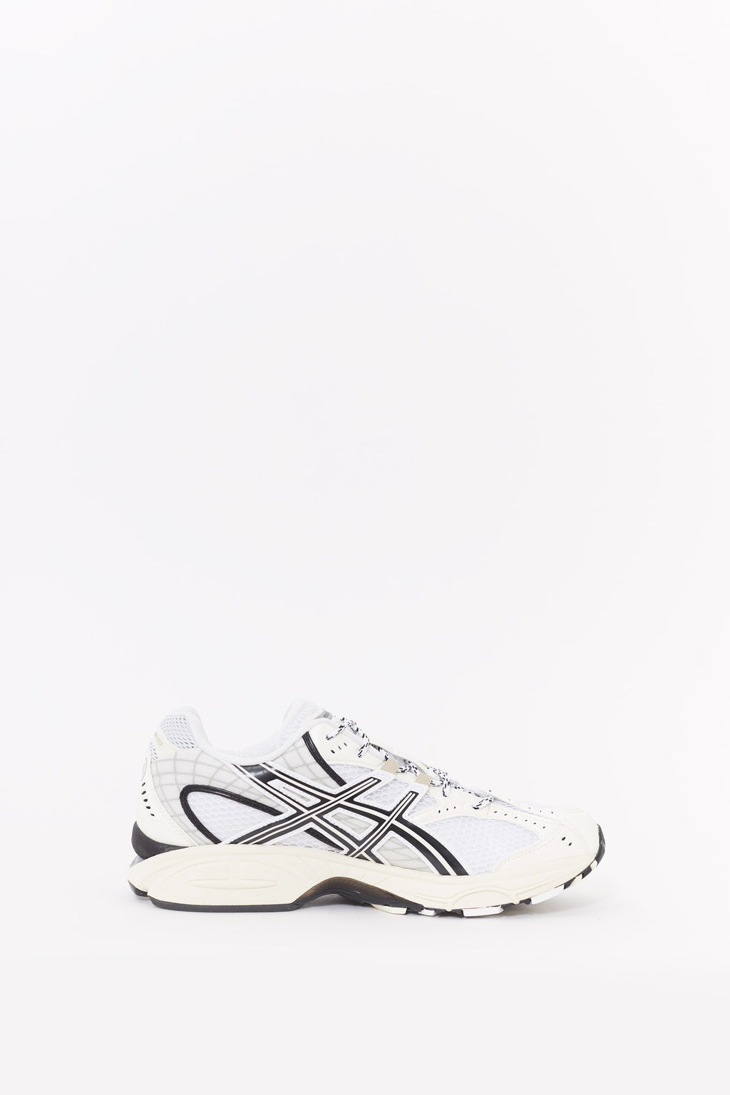 ASICS WHITE IVORY GEL NIMBUS 101 SNEAKERS