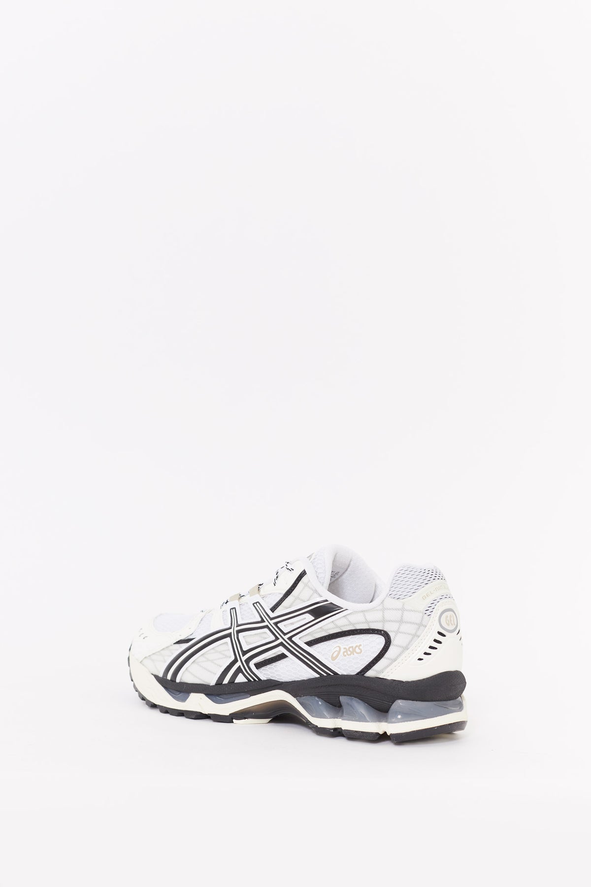 ASICS WHITE IVORY GEL NIMBUS 101 SNEAKERS