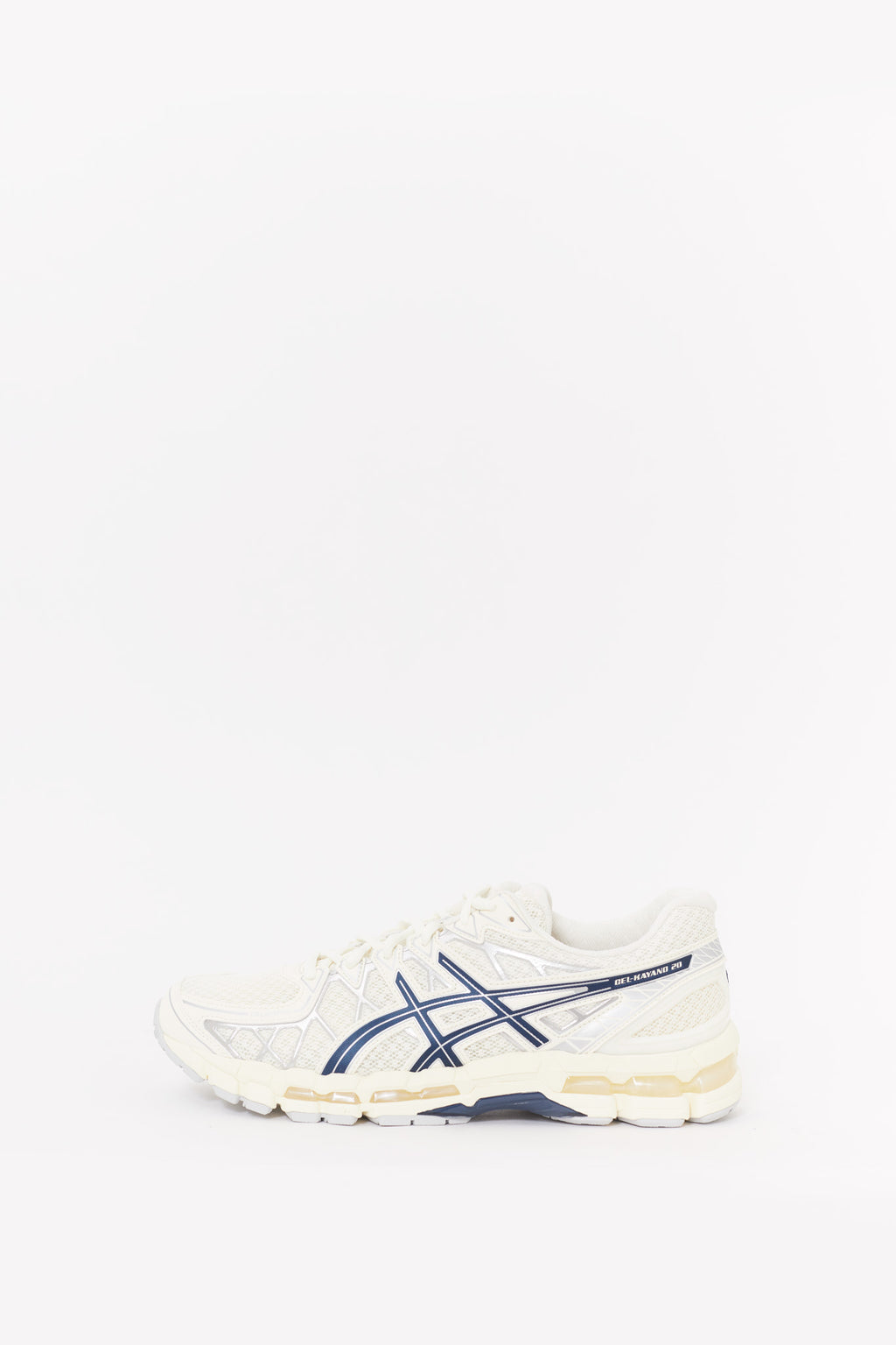 ASICS CREAM INDEPENDENCE BLUE GEL KAYANO 20 SNEAKERS