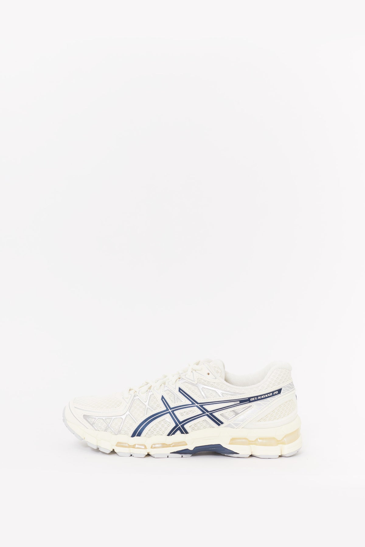 ASICS CREAM INDEPENDENCE BLUE GEL KAYANO 20 SNEAKERS