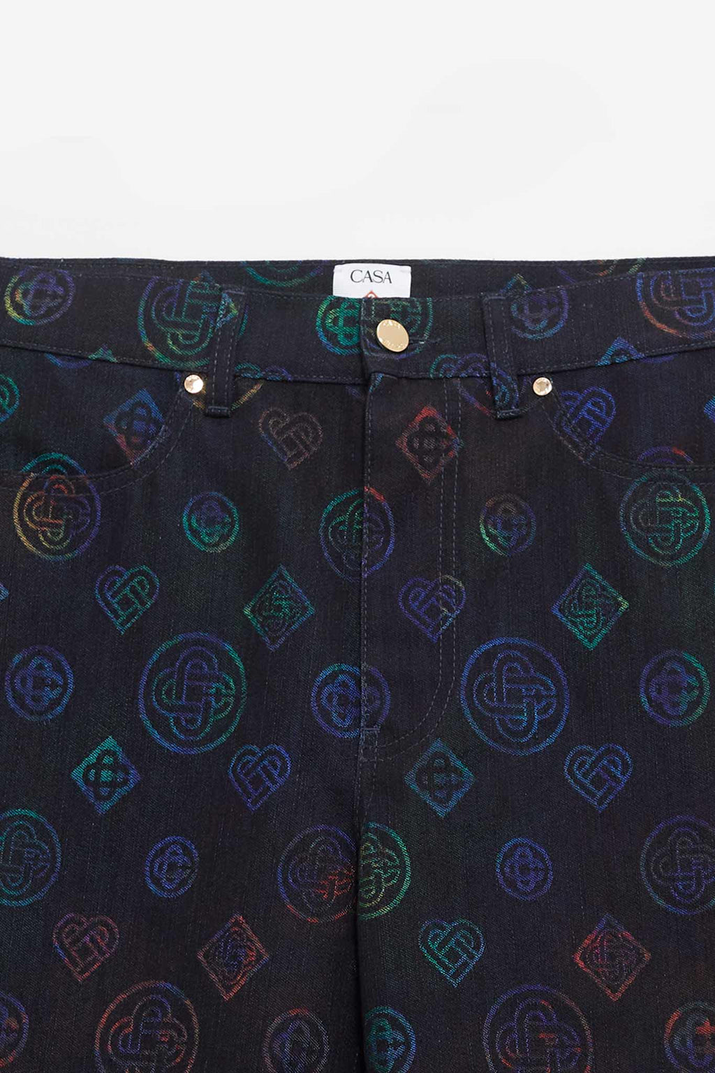CASABLANCA HEATMAP HEATMAP DENIM JEANS