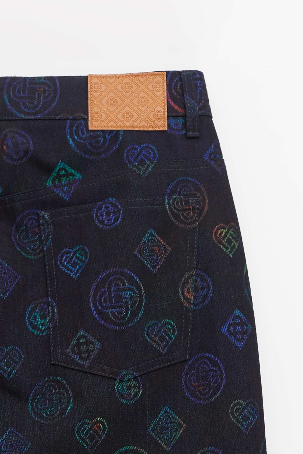 CASABLANCA HEATMAP HEATMAP DENIM JEANS