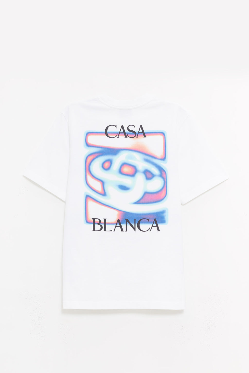 CASABLANCA WHITE HEATMAP CLASSIC T SHIRT