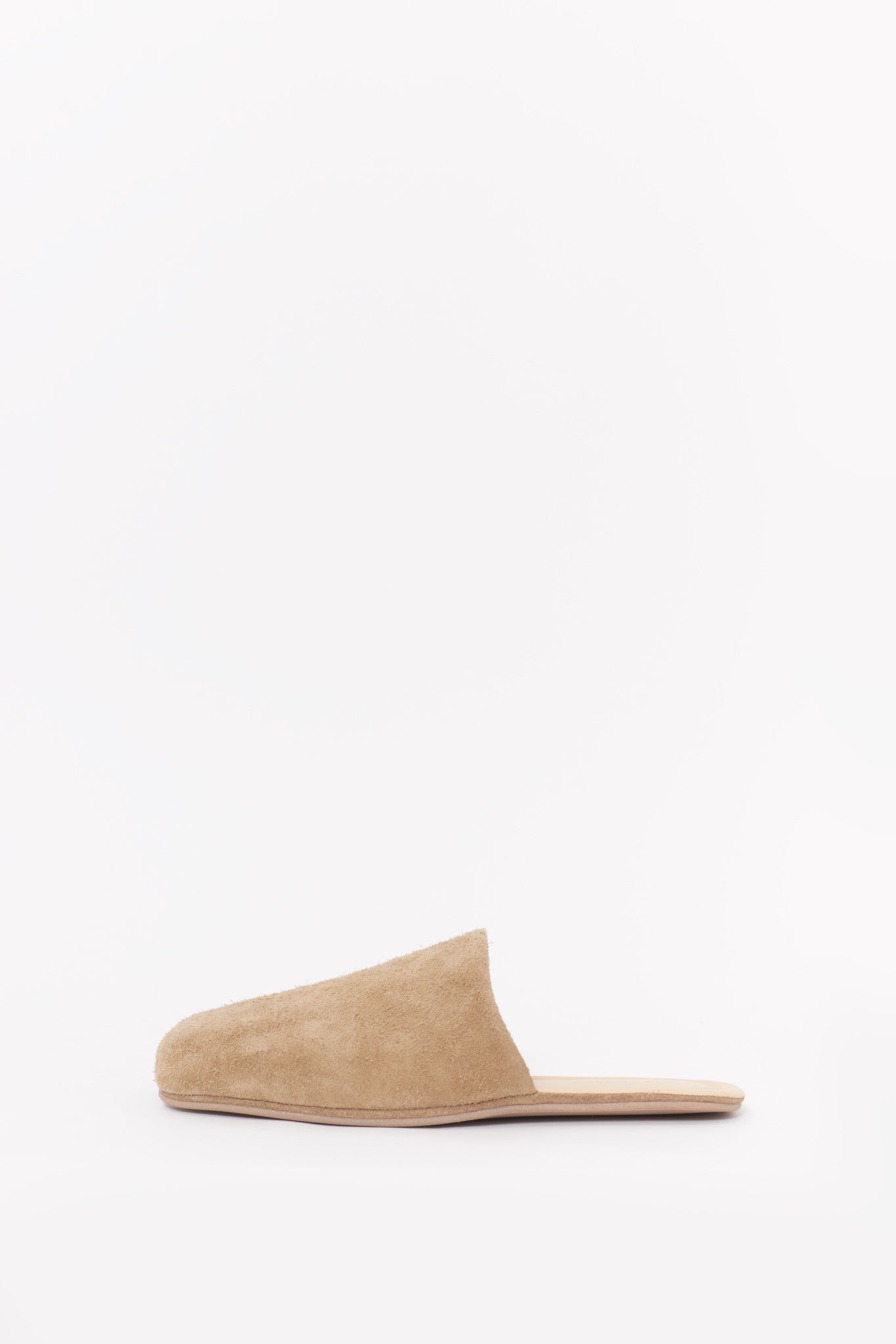 OUR LEGACY CEDAR SPECKLED SUEDE CIGARR SLIPPERS
