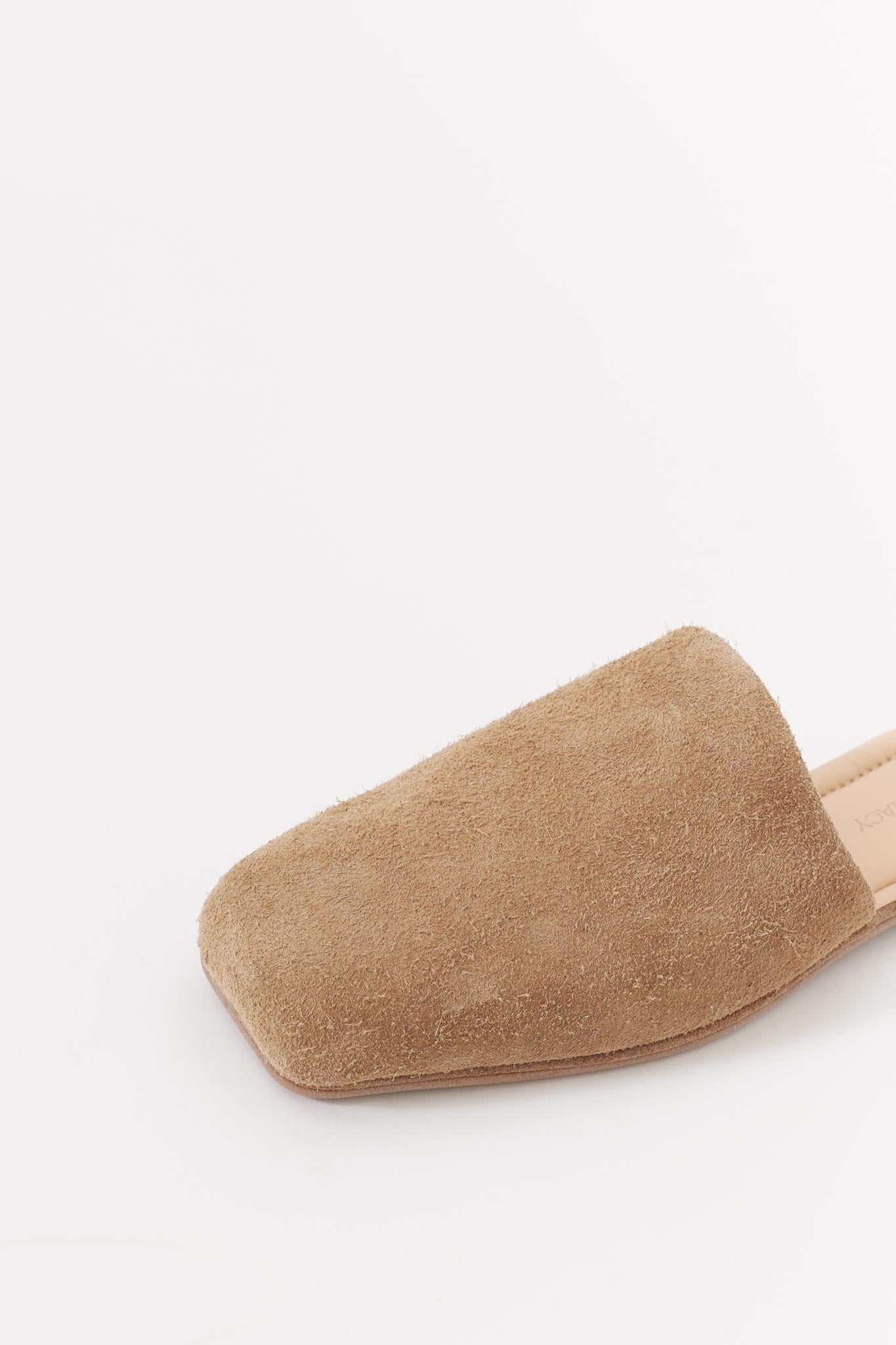 OUR LEGACY CEDAR SPECKLED SUEDE CIGARR SLIPPERS