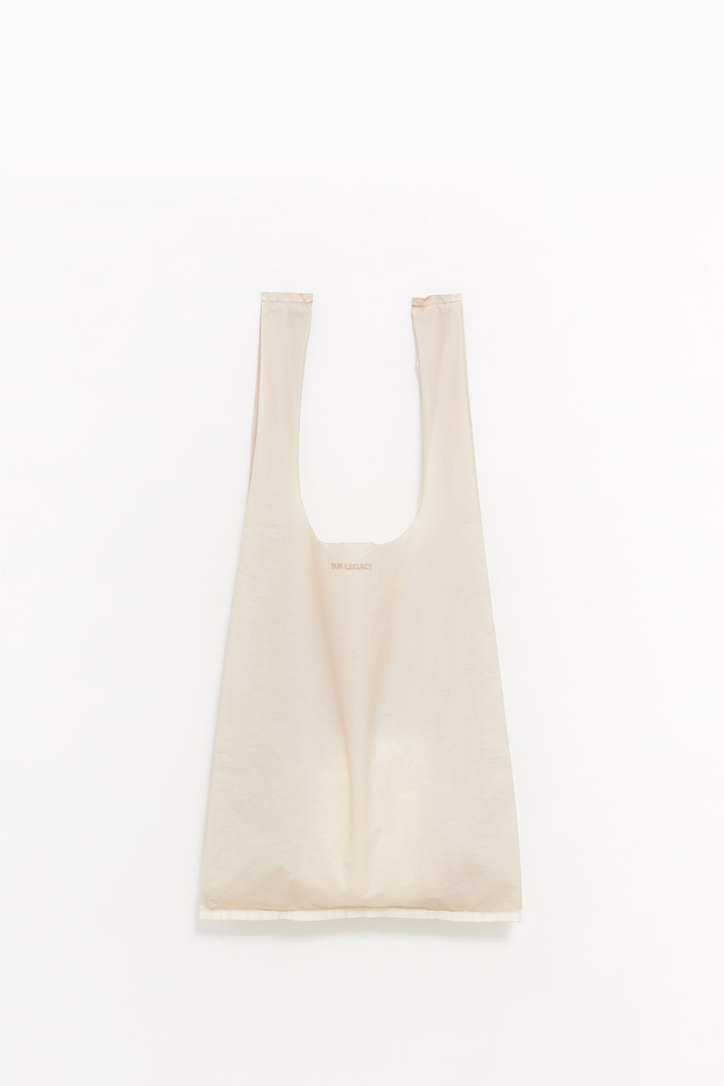 OUR LEGACY PORCELAIN NYLOGUARD GRID GROCERY BAG
