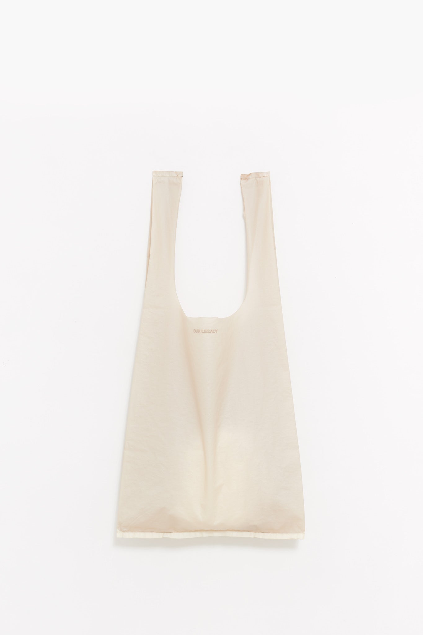 OUR LEGACY PORCELAIN NYLOGUARD GRID GROCERY BAG