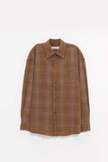 OUR LEGACY DAKOTA FLANNEL CHECK BORROWED SHIRT