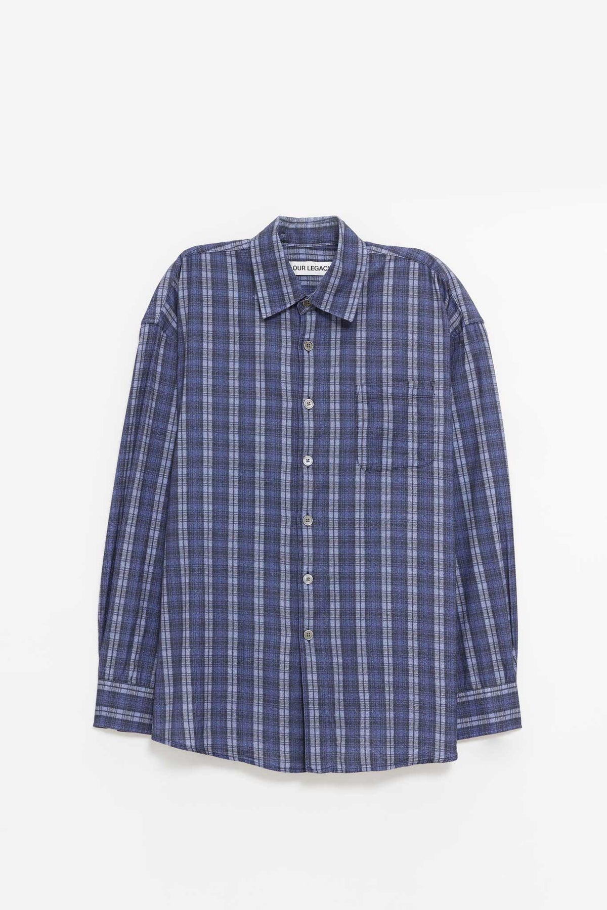 OUR LEGACY CHECK PLEASE PRINT BORROWED SHIRT
