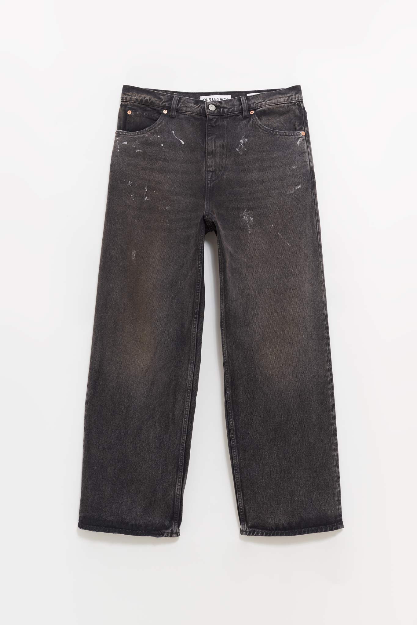OUR LEGACY NEBULA WASH VAST CUT JEANS