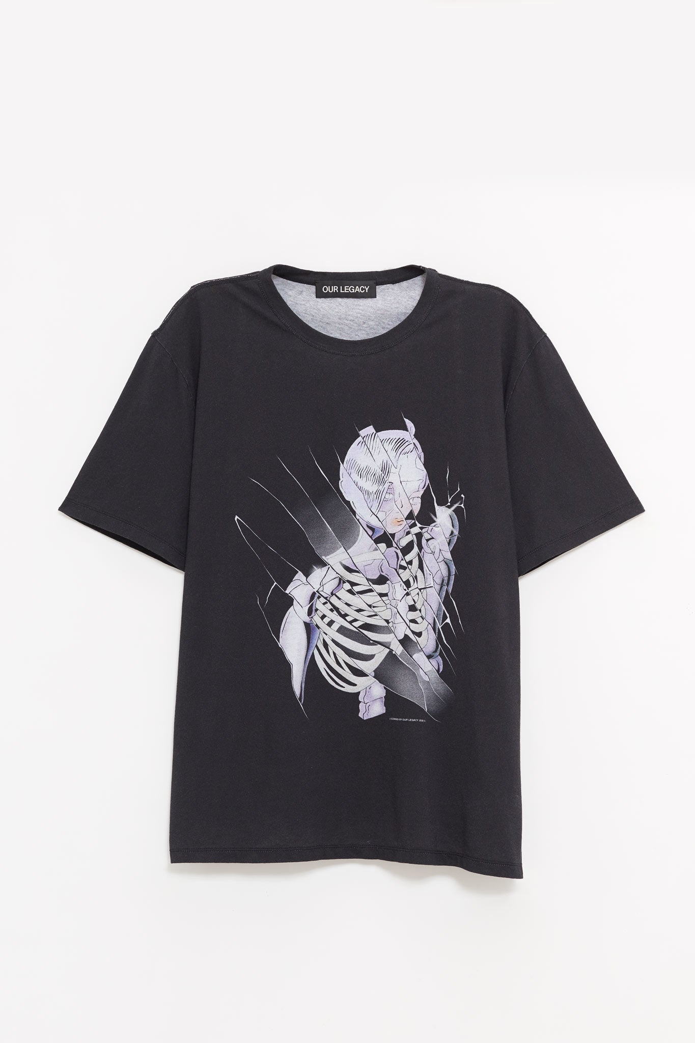 OUR LEGACY CYBERNETIC ANGEL PRINT NEW BOX T SHIRT