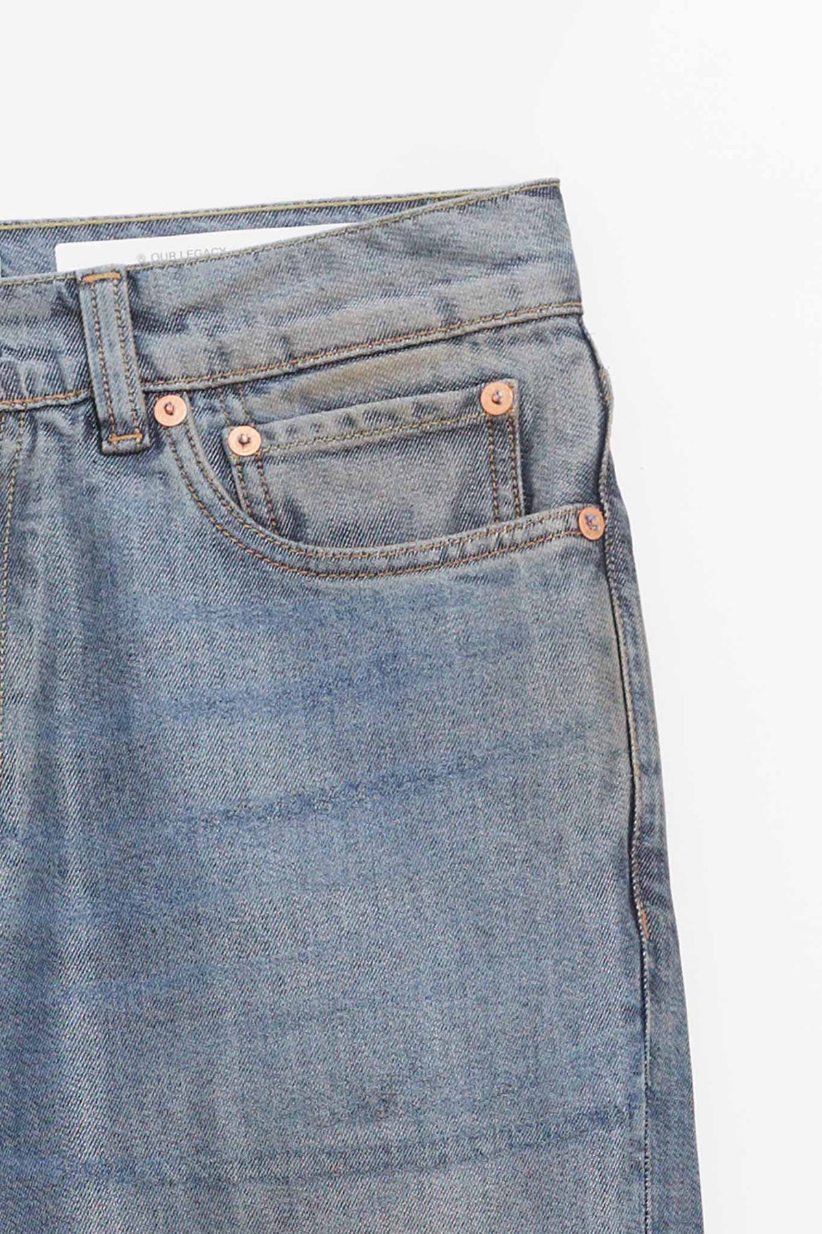 OUR LEGACY KINTSUGI WASH CARLSON CUT JEANS