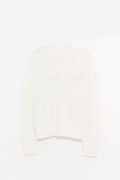 SUNFLOWER WHITE FREDERIK SWEATER
