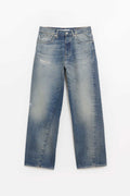SUNFLOWER WELL WORN BLUE WIDE TWIST JEANS