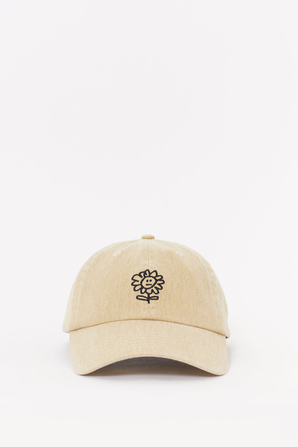 SUNFLOWER DARK SAND DISTRESSED DAD CAP