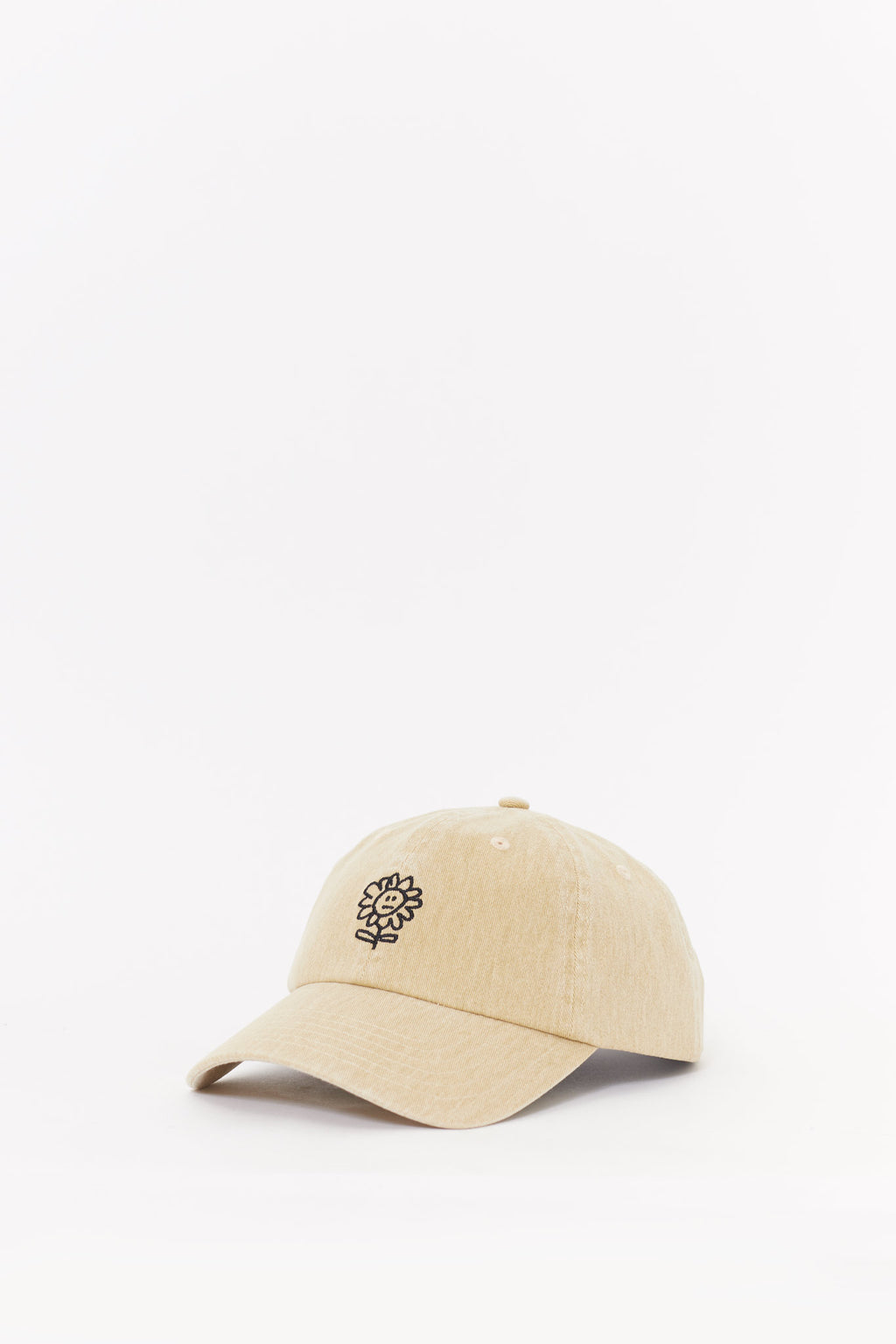 SUNFLOWER DARK SAND DISTRESSED DAD CAP