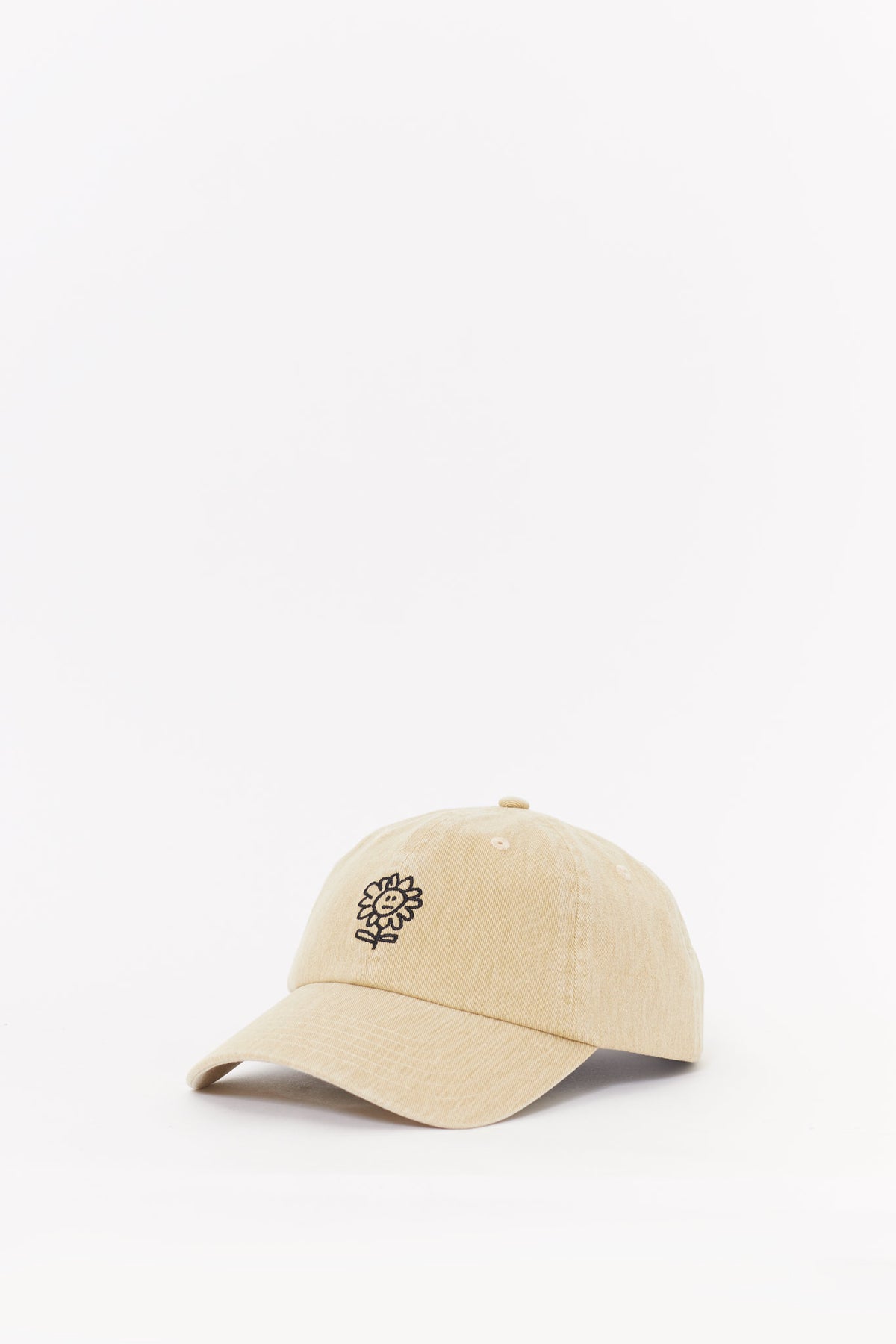 SUNFLOWER DARK SAND DISTRESSED DAD CAP