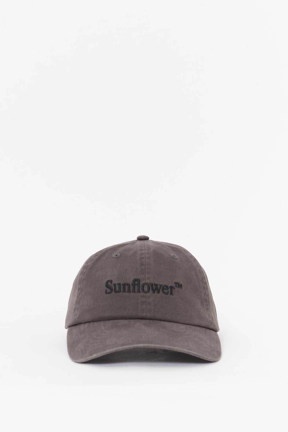 SUNFLOWER ANTRACITE LOGO DAD CAP