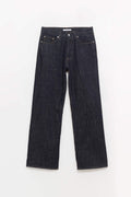 SUNFLOWER SIMPLE RINSE BLUE RELAXED BOOT JEANS