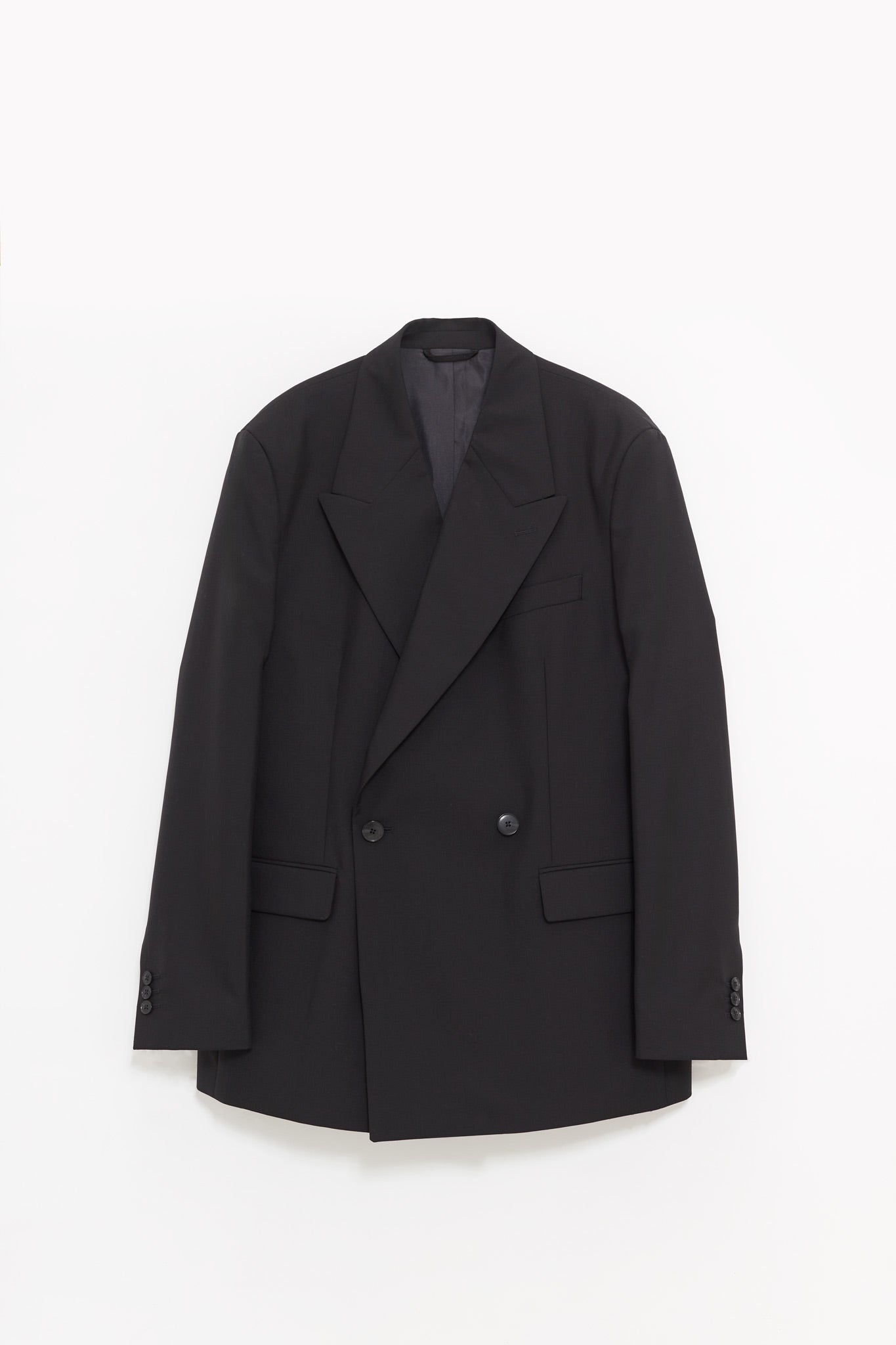 MFPEN BLACK DOUBLE BREASTED BLAZER
