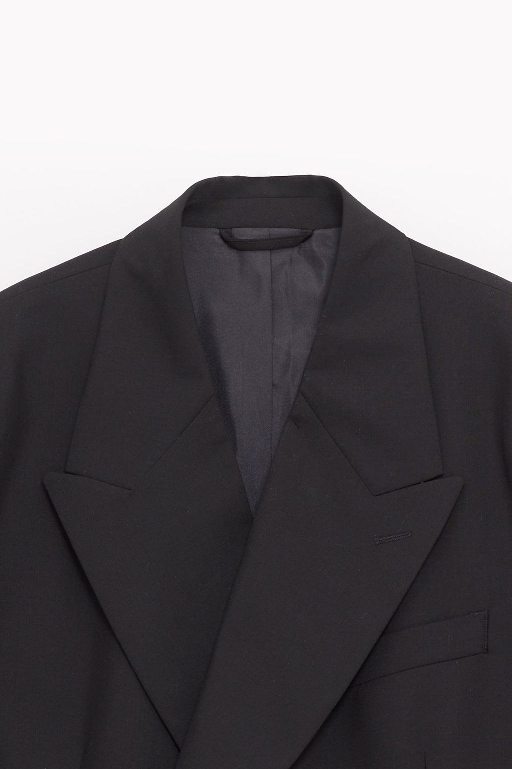 MFPEN BLACK DOUBLE BREASTED BLAZER