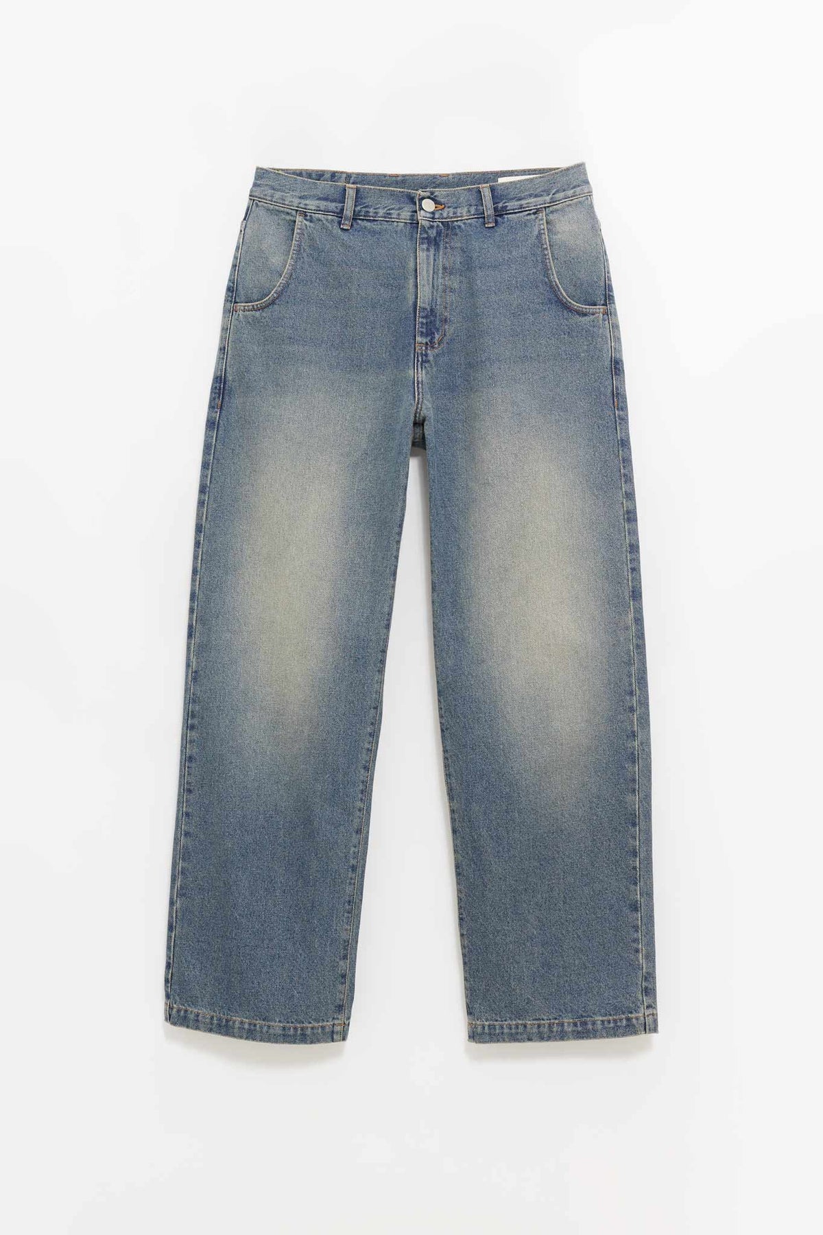 MFPEN VINTAGE BLUE STRAIGHT CUT JEANS