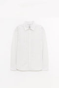 MFPEN WHITE CONNECTION CHECK GENEROUS SHIRT