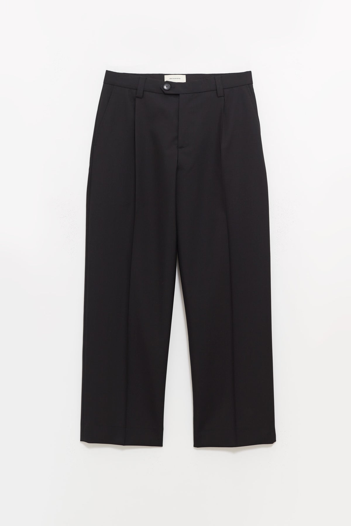 MFPEN BLACK TROPICAL WOOL SERVICE TROUSERS