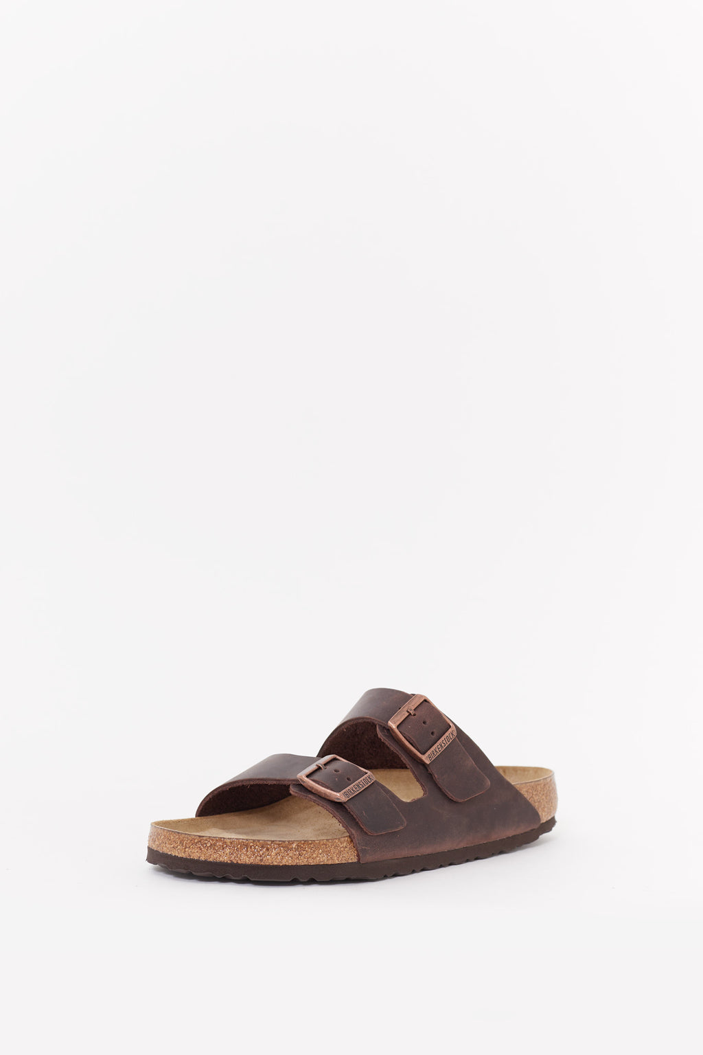 BIRKENSTOCK HABANA ARIZONA REGULAR SOFT FOOTBED OILED LEATHER SANDALS