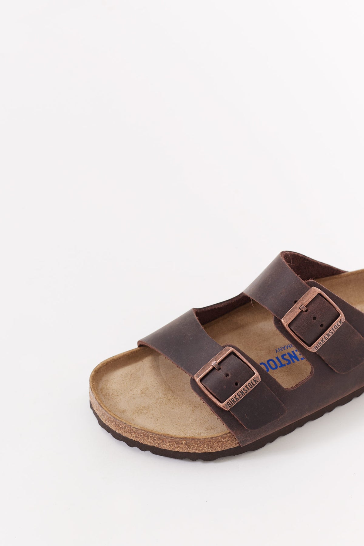 BIRKENSTOCK HABANA ARIZONA REGULAR SOFT FOOTBED OILED LEATHER SANDALS