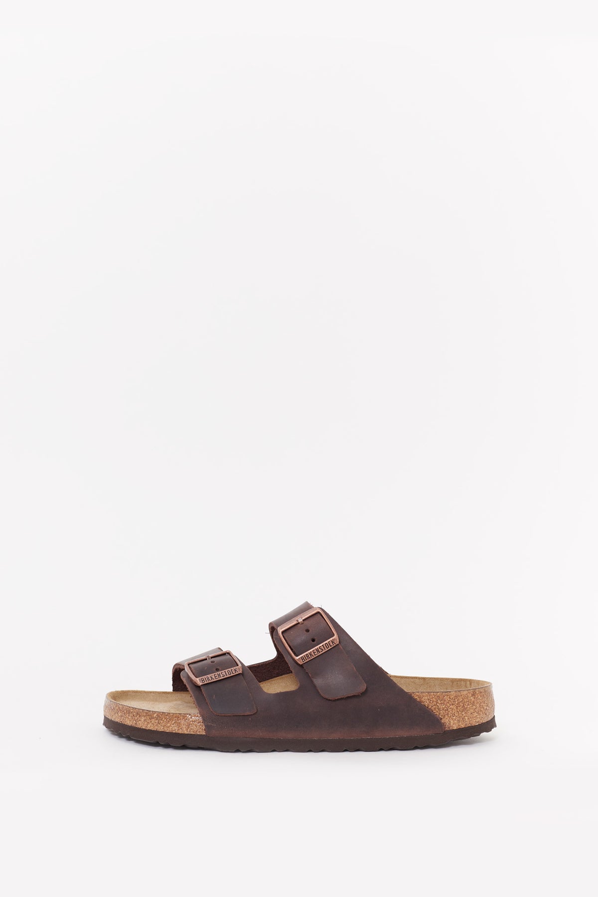 BIRKENSTOCK HABANA ARIZONA NARROW SOFT FOOTBED OILED LEATHER SANDALS