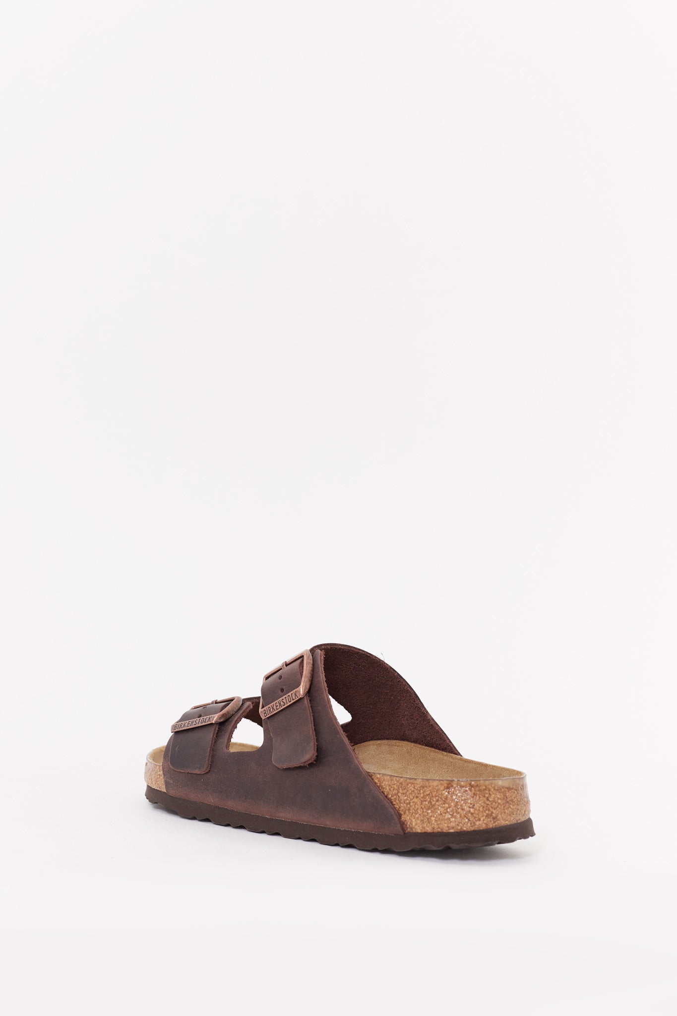 BIRKENSTOCK HABANA ARIZONA NARROW SOFT FOOTBED OILED LEATHER SANDALS