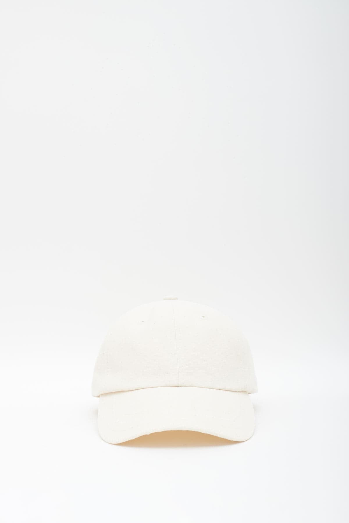 JACQUEMUS OFF WHITE LA CASQUETTE JACQUEMUS LOGO HAT