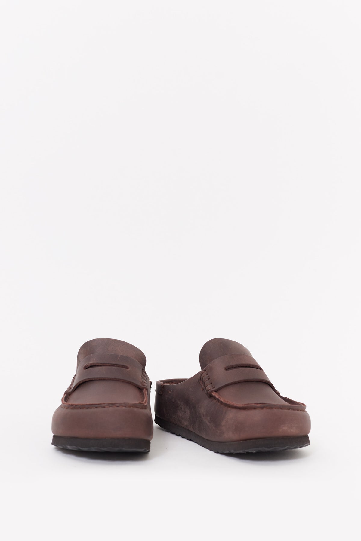 BIRKENSTOCK HABANA NAPLES NARROW WRAPPED OILED LEATHER CLOG
