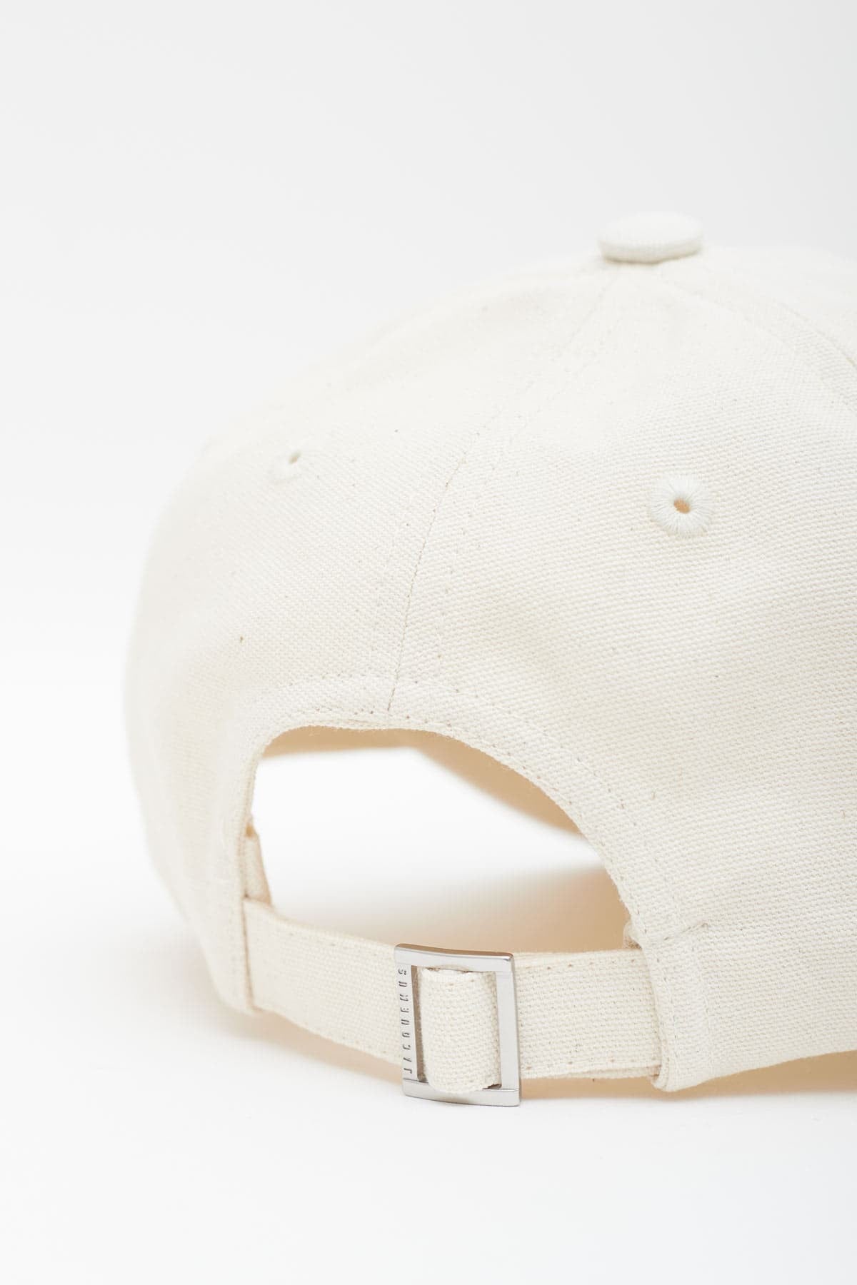 JACQUEMUS OFF WHITE LA CASQUETTE JACQUEMUS LOGO HAT