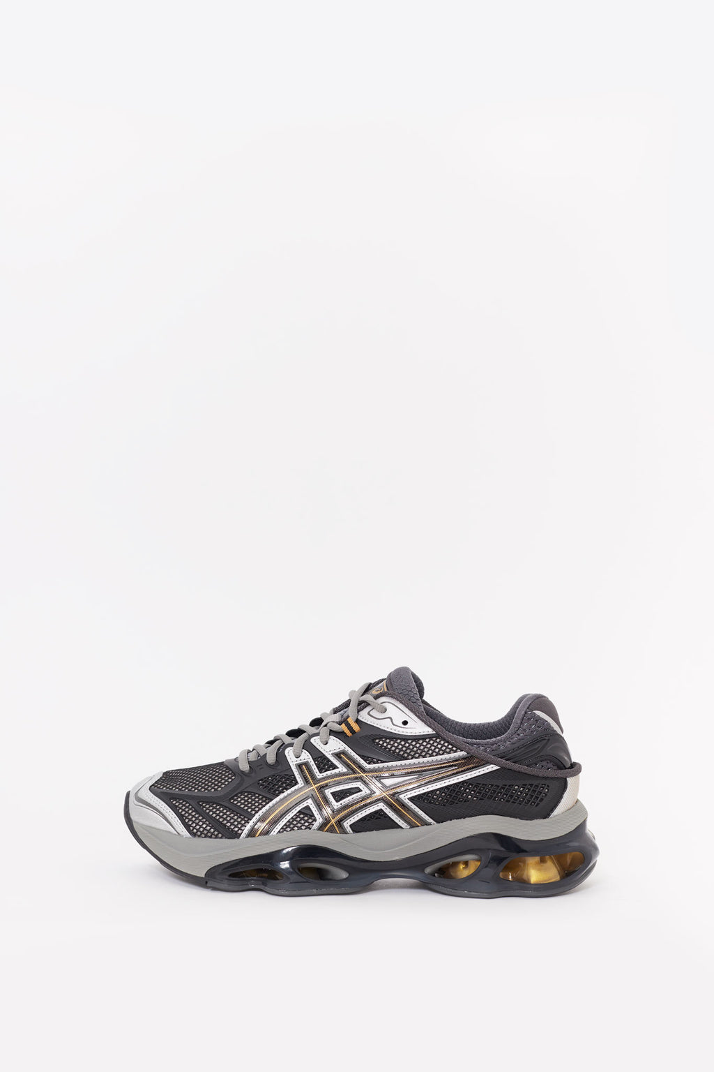 ASICS CLAY GREY BLACK GEL KINETIC 20 SNEAKERS