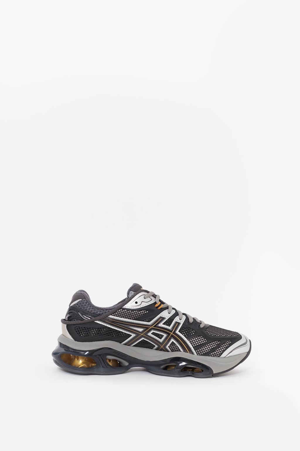 ASICS CLAY GREY BLACK GEL KINETIC 20 SNEAKERS