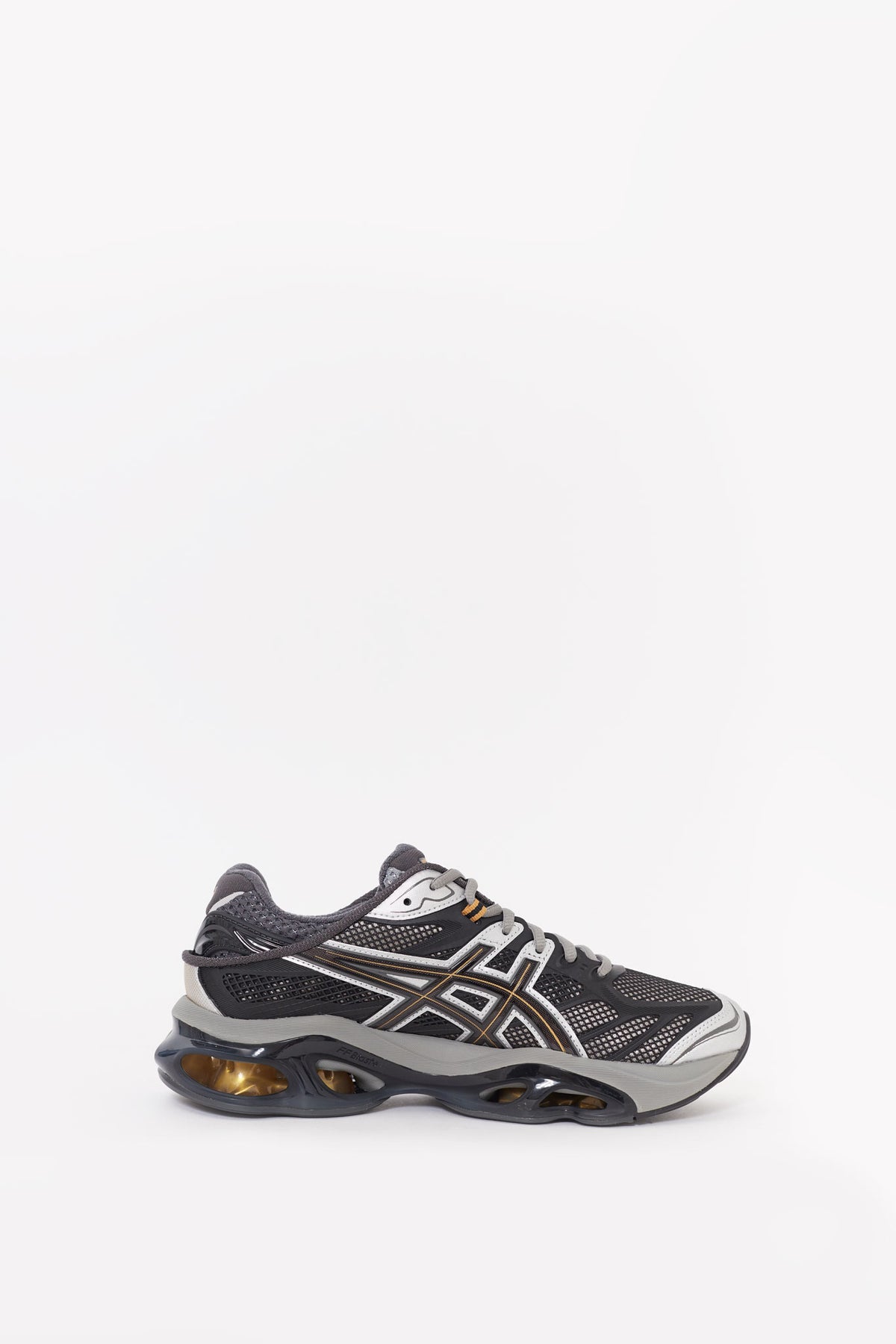 ASICS CLAY GREY BLACK GEL KINETIC 20 SNEAKERS