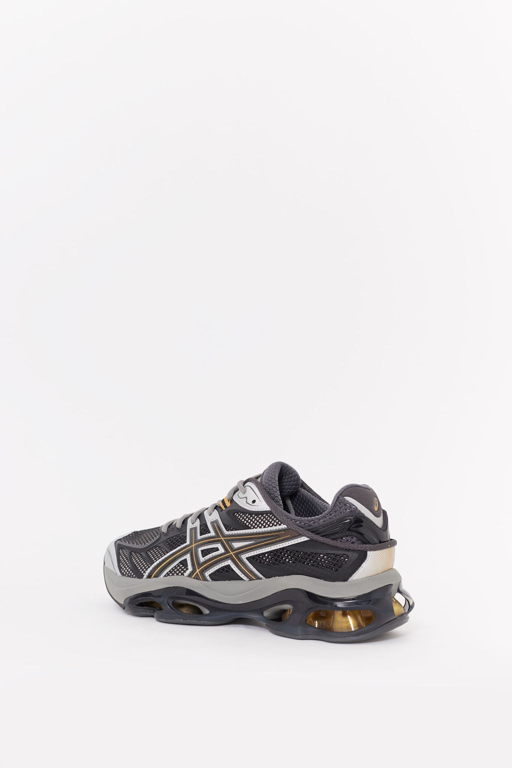 ASICS CLAY GREY BLACK GEL KINETIC 20 SNEAKERS