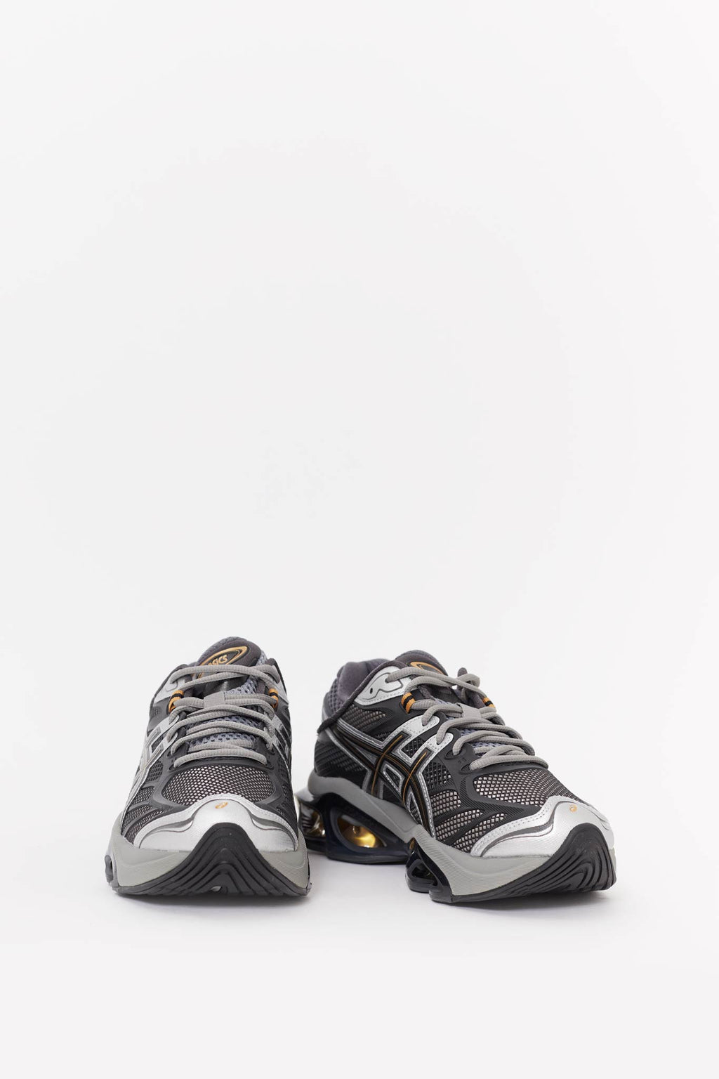 ASICS CLAY GREY BLACK GEL KINETIC 20 SNEAKERS