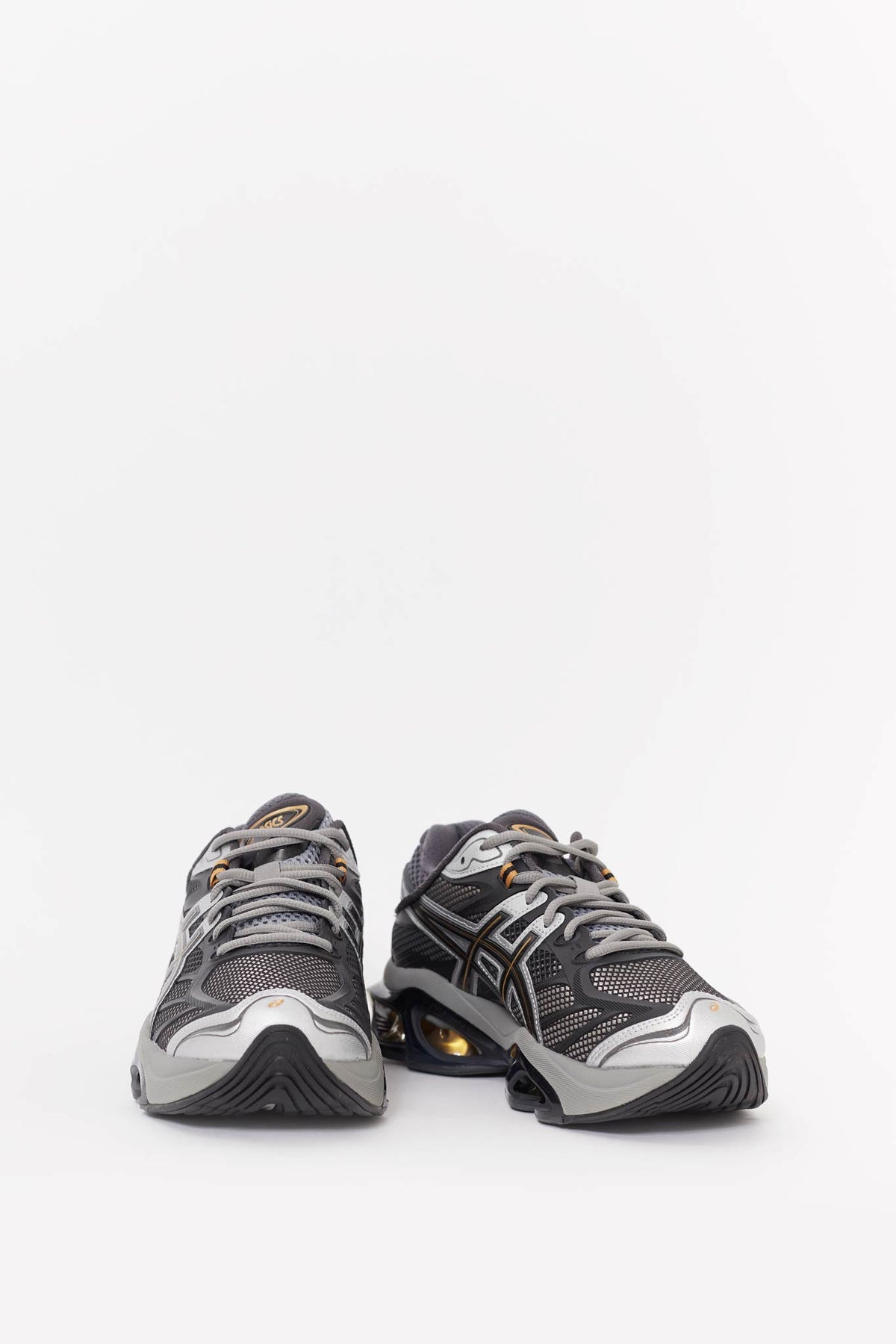 ASICS CLAY GREY BLACK GEL KINETIC 20 SNEAKERS